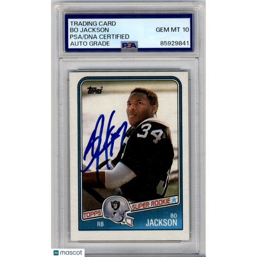 Bo Jackson PSA A