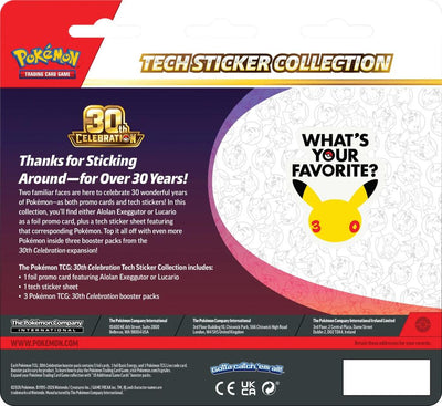 Pokémon TCG: 30th Celebration (Anniversary) Tech Sticker Collection [Alolan Exeggutor]