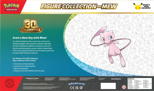 Pokémon TCG: 30th Celebration Figure Collection [Mew]