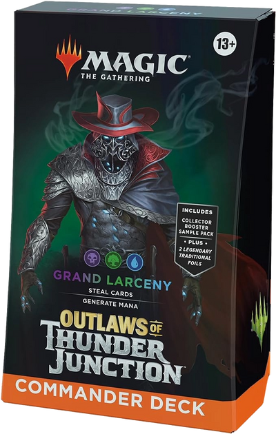 Magic the Gathering: Outlaws of Thunder Junction Commander Decks