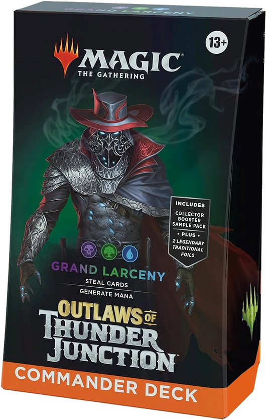 Magic the Gathering: Outlaws of Thunder Junction Commander Decks
