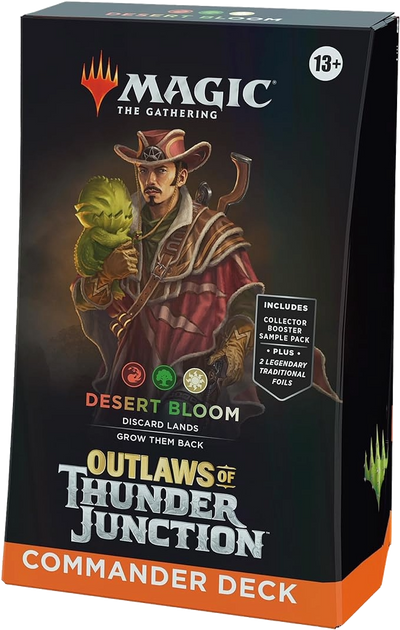 Magic the Gathering: Outlaws of Thunder Junction Commander Decks