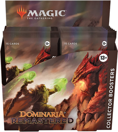 Magic the Gathering: Dominaria Remastered - Collector Booster Packs, Boxes & Cases