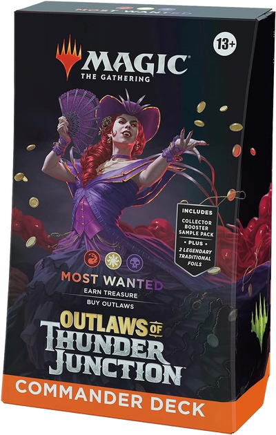 Magic the Gathering: Outlaws of Thunder Junction Commander Decks