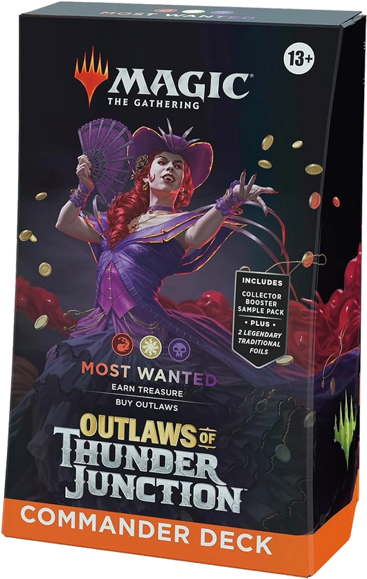 Magic the Gathering: Outlaws of Thunder Junction Commander Decks