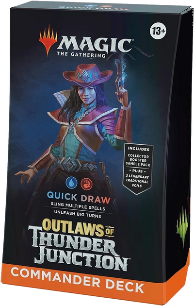 Magic the Gathering: Outlaws of Thunder Junction Commander Decks