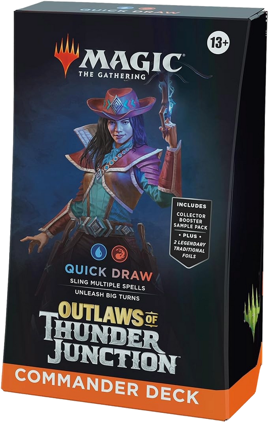 Magic the Gathering: Outlaws of Thunder Junction Commander Decks