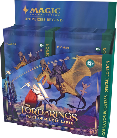 Magic the Gathering: The Lord of The Rings: Tales of Middle-Earth Special Edition Collector Booster Packs & Boxes