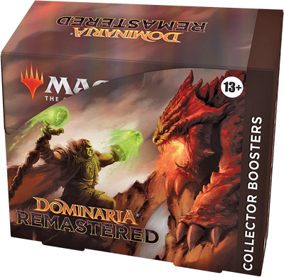 Magic the Gathering: Dominaria Remastered - Collector Booster Packs, Boxes & Cases