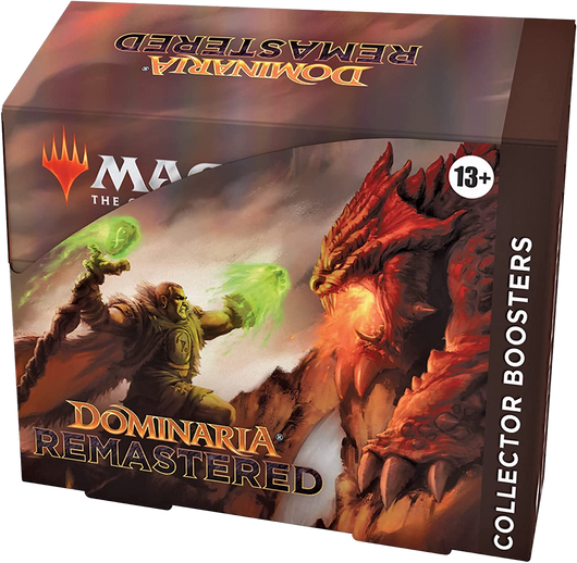 Magic the Gathering: Dominaria Remastered - Collector Booster Packs, Boxes & Cases