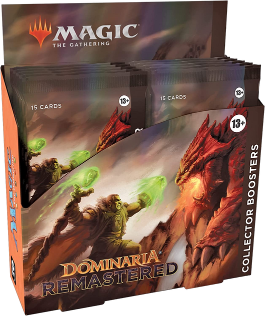 Magic the Gathering: Dominaria Remastered - Collector Booster Packs, Boxes & Cases