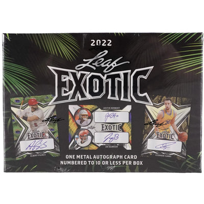 2022 Leaf Exotic Multisport Hobby Box