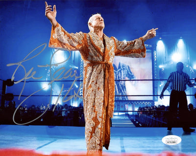 Ric Flair Autographed Framed 8x10 Photo "16x" JSA Stock #206935
