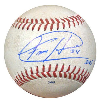 Felix Hernandez Autographed 2005 PCL Game Used Baseball Seattle Mariners PSA/DNA ITP #4A52854