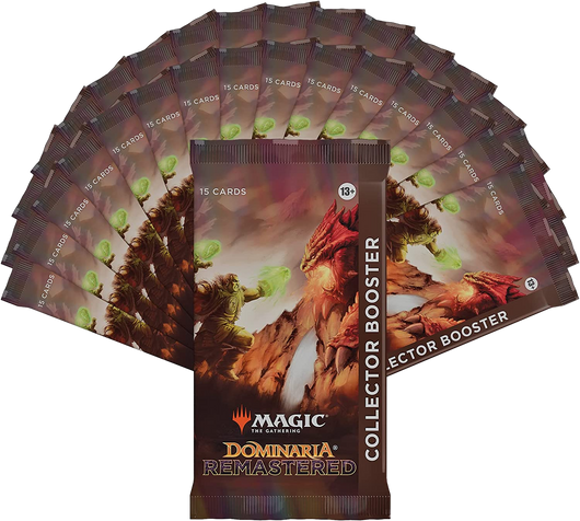 Magic the Gathering: Dominaria Remastered - Collector Booster Packs, Boxes & Cases
