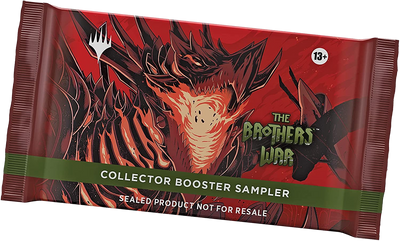 Magic the Gathering: The Brothers' War - Mishra’s Burnished Banner & Urza's Iron Alliance + Collector Booster Sample Pack Retro-Frame Commander Decks & Cases