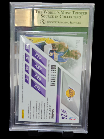 2015 Prestige Stars of the NBA Signatures Kobe Bryant #45 /25 BGS 9.5 Auto 10