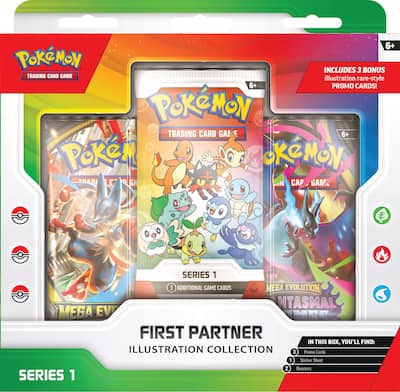 First Partner Illustration Collection - Series 1 (30th Anniversary)(Order 6 for Sealed Case)
