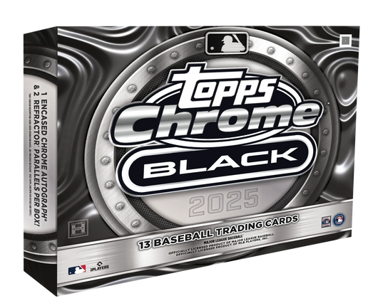 2025 Topps Chrome Black Baseball Hobby Box