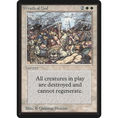 Wrath of God [Limited Edition Beta]