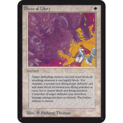 Blaze of Glory [Limited Edition Alpha]