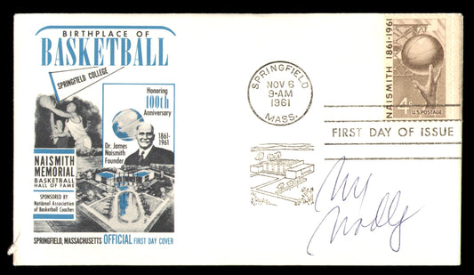 Bill Bradley Autographed 1961 First Day Cover New York Knicks