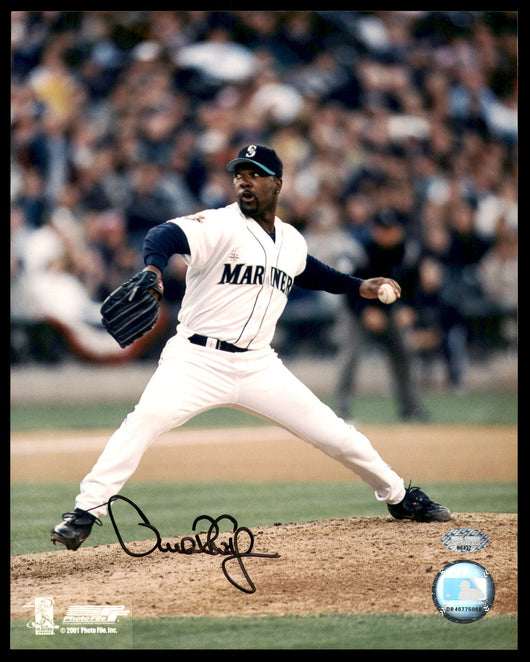 Arthur Rhodes Autographed 8x10 Photo Seattle Mariners MCS Holo #88437