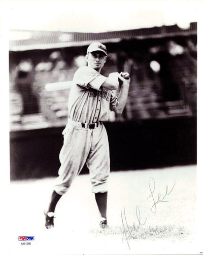 Hal Lee Autographed 8x10 Photo Boston Braves PSA/DNA #AB51586