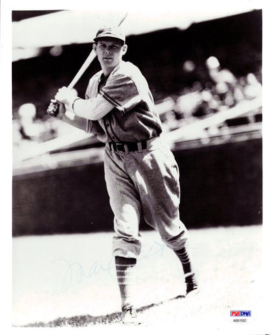 Max West Autographed 8x10 Photo Boston Braves PSA/DNA #AB51592