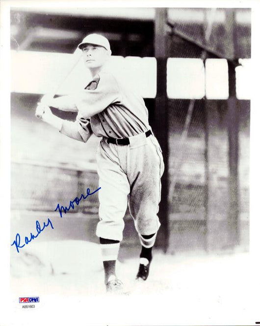 Randy Moore Autographed 8x10 Photo Boston Braves PSA/DNA #AB51603