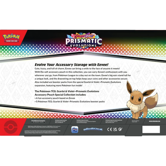 Pokémon TCG: Scarlet & Violet - Prismatic - Accessory Pouch Special Collection Box