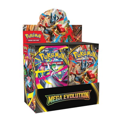 Mega Evolution Enhanced Booster Boxes & Cases