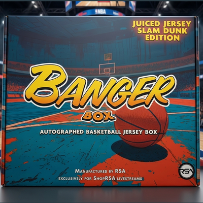Juiced Autographed Basketball Jersey Banger Box - Series 6