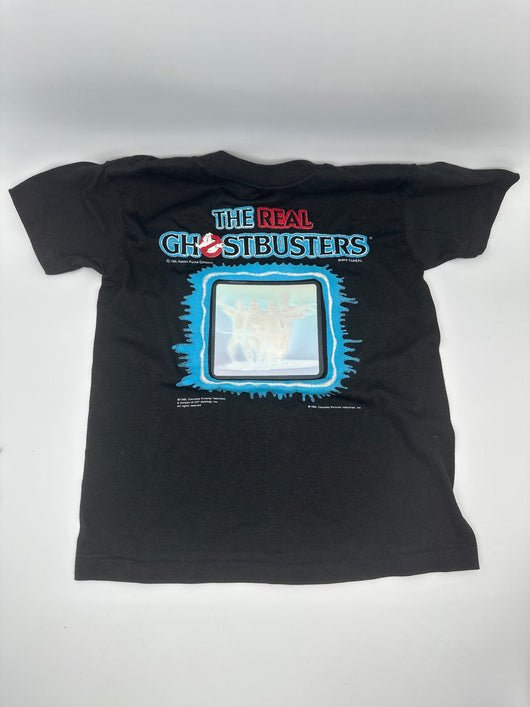 Vintage 1980s Ralston Ghostbusters Hologram Bundle – Original Mail-Away T-Shirt + Hologram Cereal Box RARE