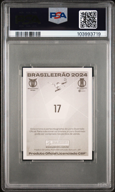 2024 Panini Brasileirao Estevao #17 PSA 10