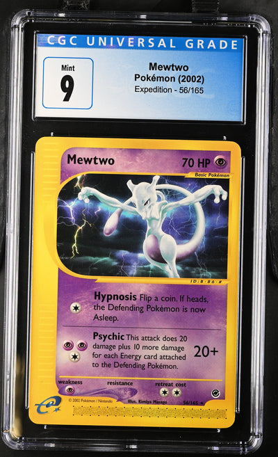 [CGC 9 - Mint] MEWTWO #56 - Expedition (2002)