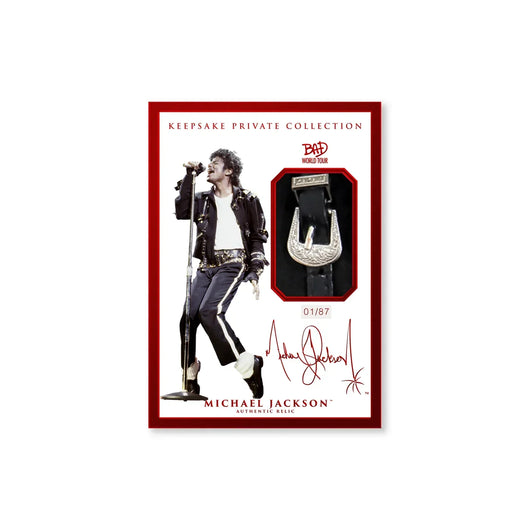 Michael Jackson Bad World Tour Keepsake Premiere Collection - Hobby Box