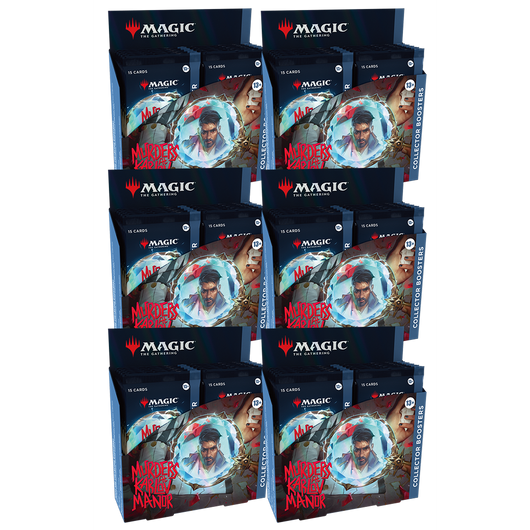 Magic the Gathering: Murders at Karlov Manor Collector's Booster Case - 6 Boxes