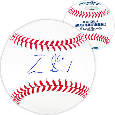 Tayler Saucedo Autographed Official MLB Baseball Seattle Mariners MCS Holo Stock #220624