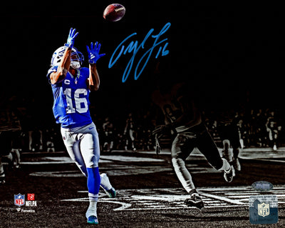 Tyler Lockett Autographed 8x10 Photo Seattle Seahawks Spotlight MCS Holo