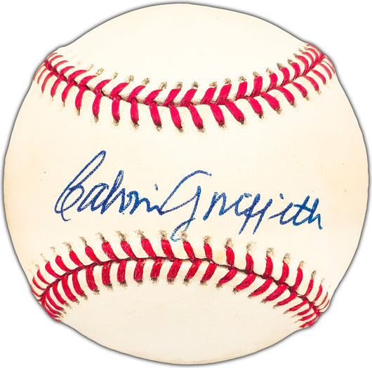 Calvin Griffith Autographed Official AL Baseball Minnesota Twins Owner Beckett BAS #BK44340