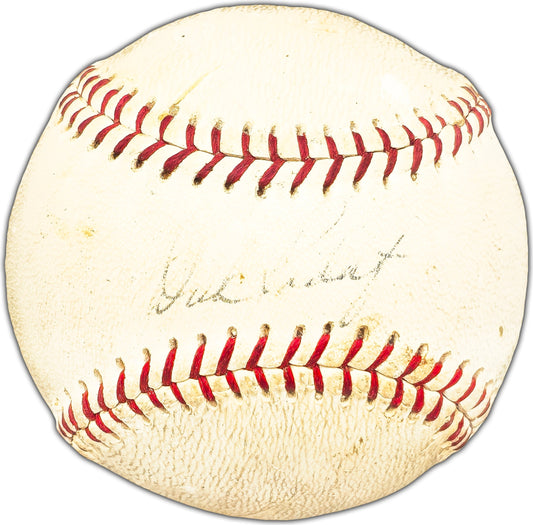 Dick Radatz Autographed Official AL Baseball Boston Red Sox Beckett BAS #BK44482