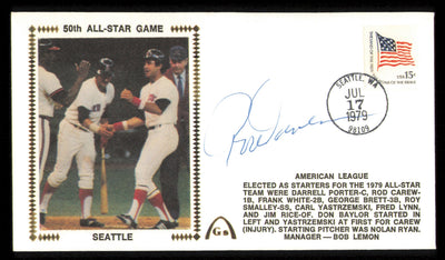Rod Carew Autographed 1979 First Day Cover California Angels