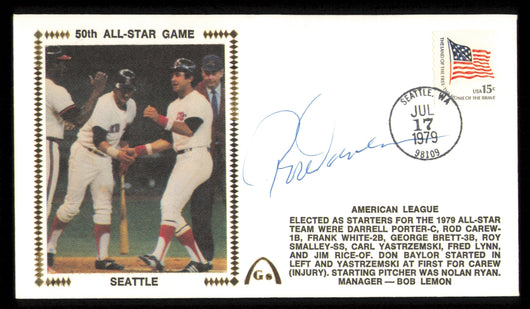 Rod Carew Autographed 1979 First Day Cover California Angels