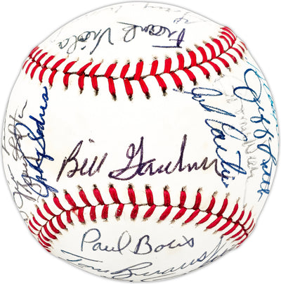 1982 Minnesota Twins Team Autographed Official AL Baseball With 30 Signatures