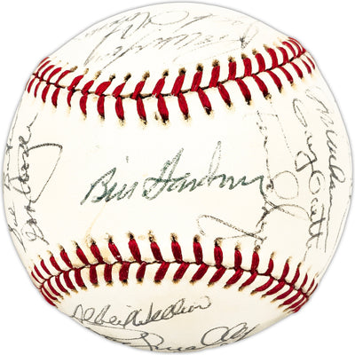 1981 Minnesota Twins Team Autographed Official Spalding MLB Baseball With 23 Signatures