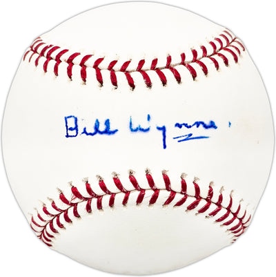 Bill Wynne Autographed Official MLB Baseball New York Mets, Chicago White Sox