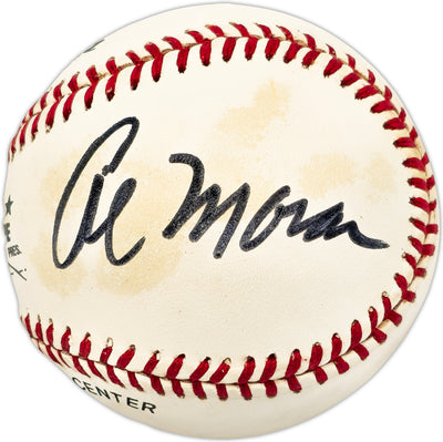 Al Moran Autographed Official NL Baseball New York Mets