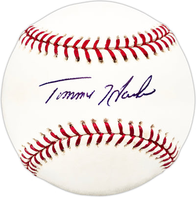 Tommy Harper Autographed Official MLB Baseball Boston Red Sox