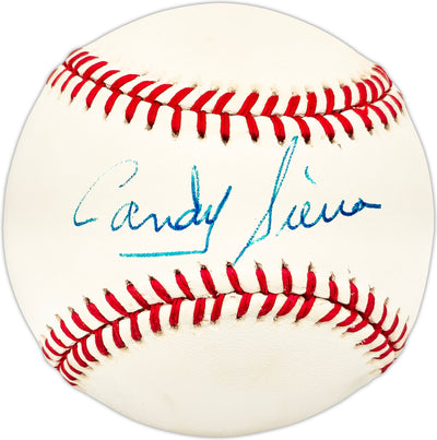 Candy Sierra Autographed Official NL Baseball Cincinnati Reds, San Diego Padres